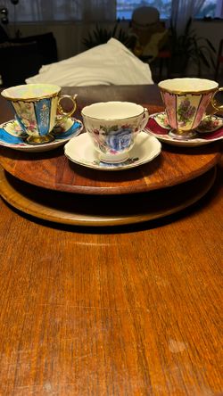 Antique China, Cups, And Saucers