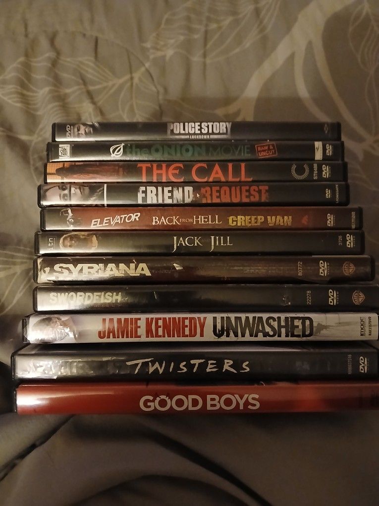 11 DVDs