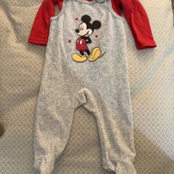 Disney Baby Mickey Mouse Onesie - 0-3 Months 