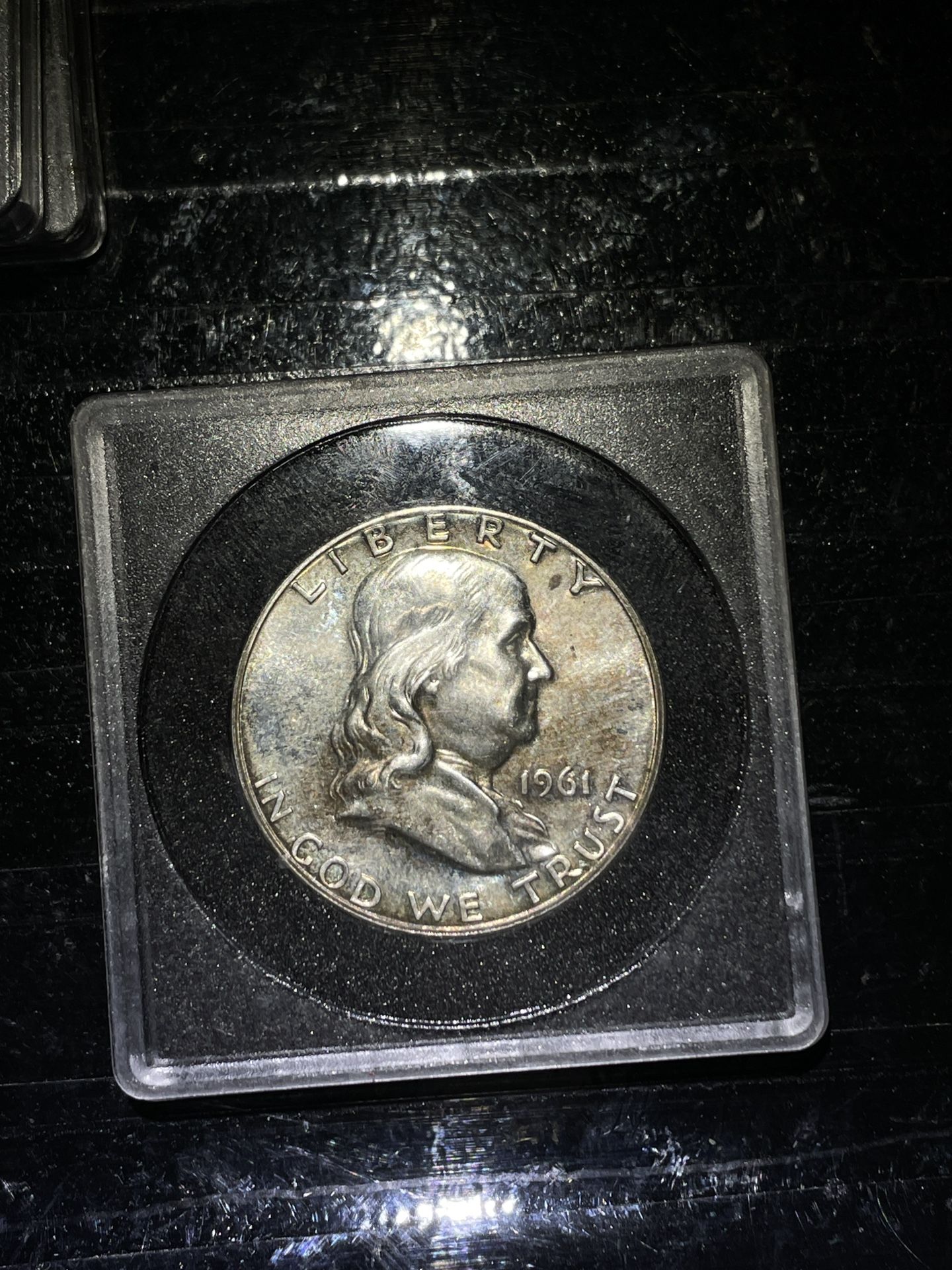 1961 Proof Franklin Half Dollar Toner