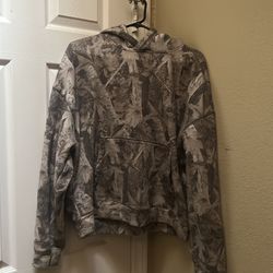 Camo leaf sweater