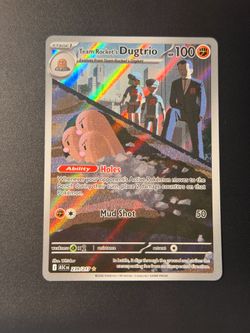 Team Rocket's Dugtrio #239 Pokemon Ascended Heroes