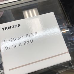 Tamron 11-20 2.8 Fuji X