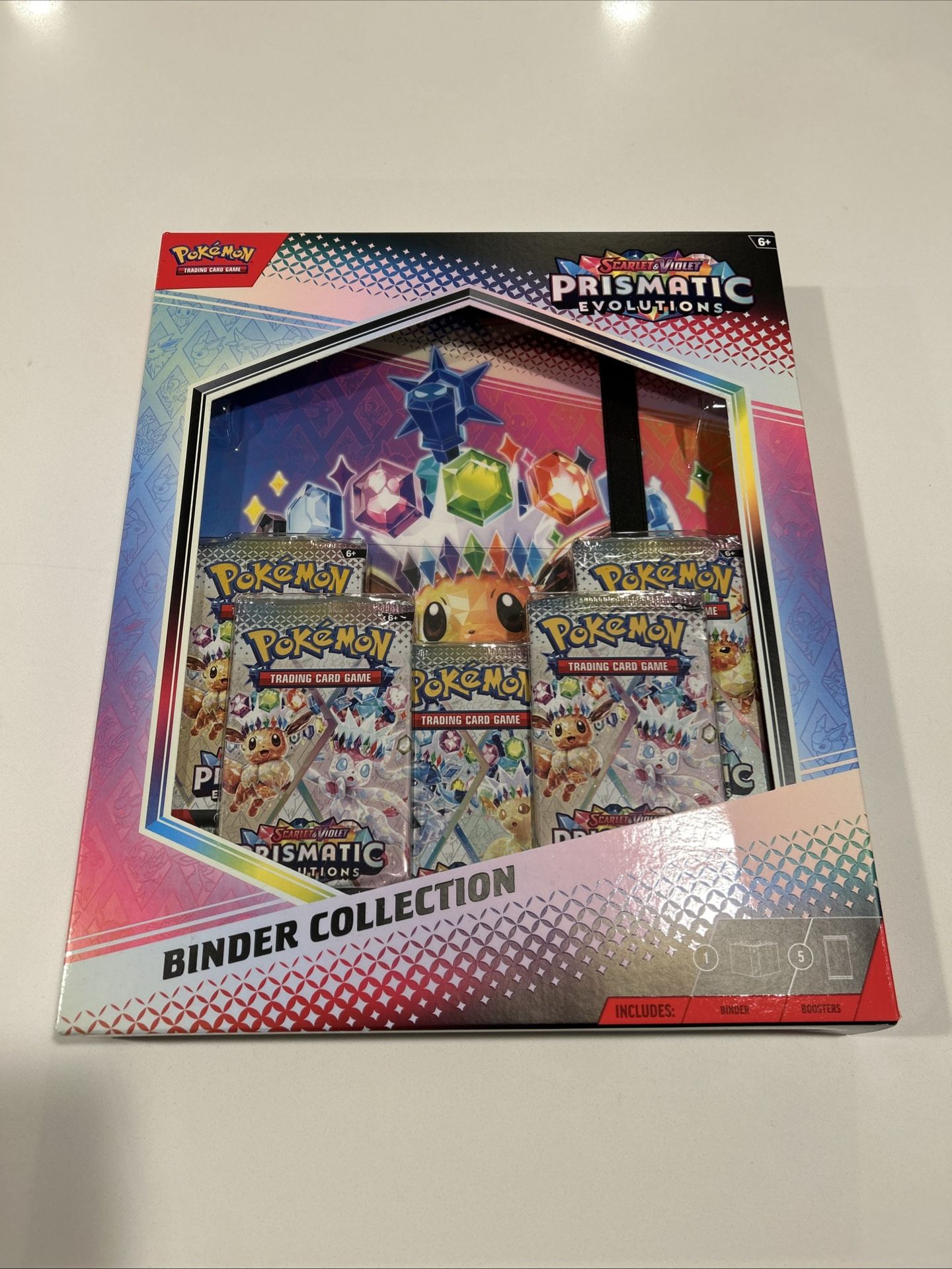Pokemon Scarlet & Violet Prismatic Evolutions Binder Collection