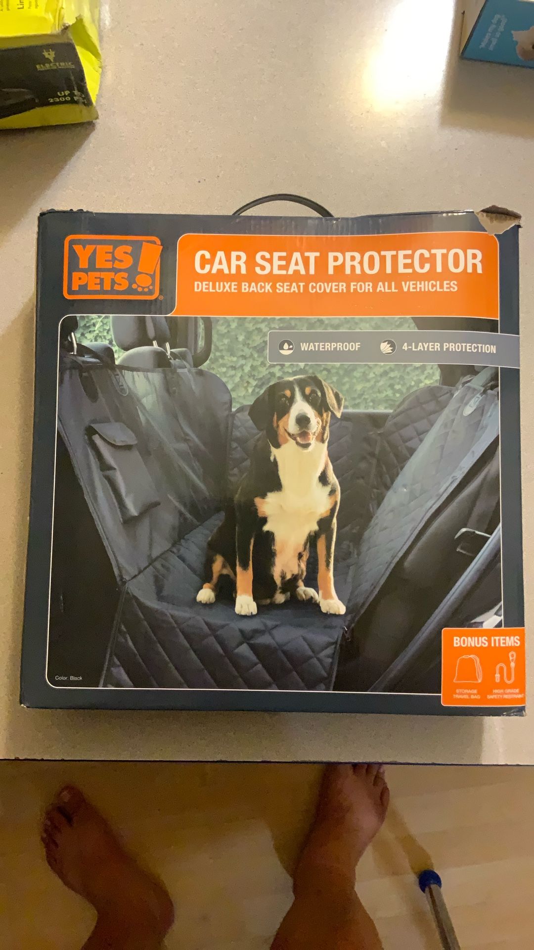 Car Seat Protector Deluxe (Yes Pets)