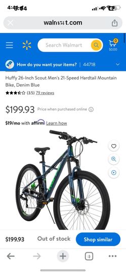 Men Huffy Mountain Bike Brand New