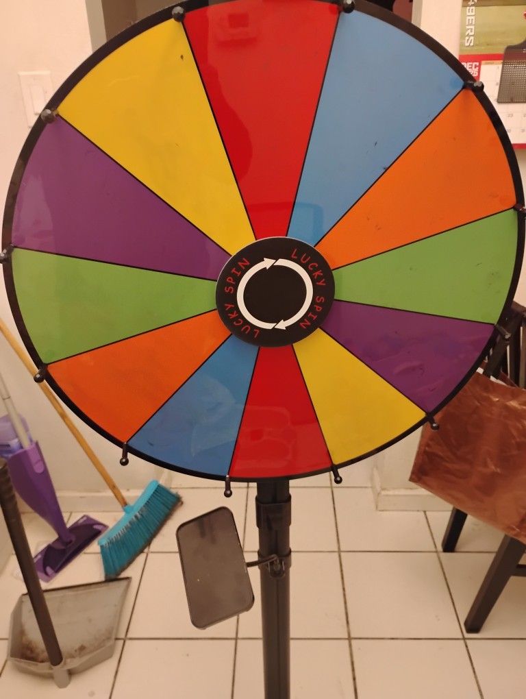 Spinning wheel for Prize's 