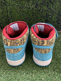 Nike Sb dunk mid Peacock size 11 for Sale in Thermal, CA - OfferUp