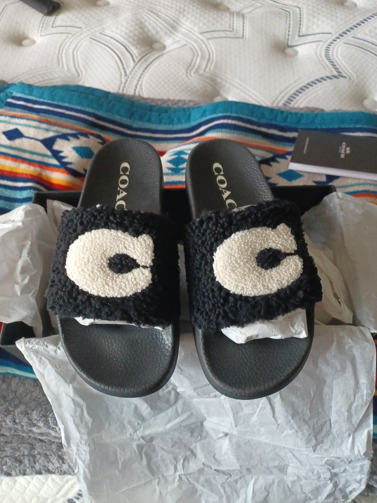 Coach Slides Brand New