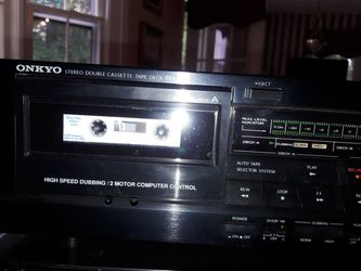 Onkyo TA-W100 Double Cassette tape