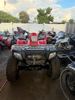 2007 Polaris sportsman 450 4x4 with winch