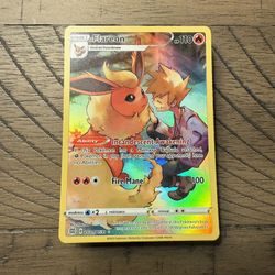 Flareon Trainer Gallery TG01 Brilliant Stars Pokemon - NM