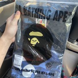 Bape Tee Blue Camo Color way 