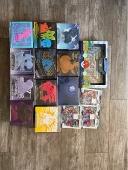 Pokemon center ETB’s and one shining fates ETB
