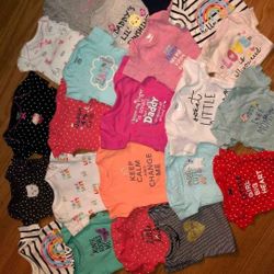 guge lot girls onsies 0 to 3 months