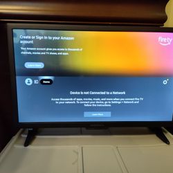 24" Insignia LCD Smart TV, 32" Element LCD TV 