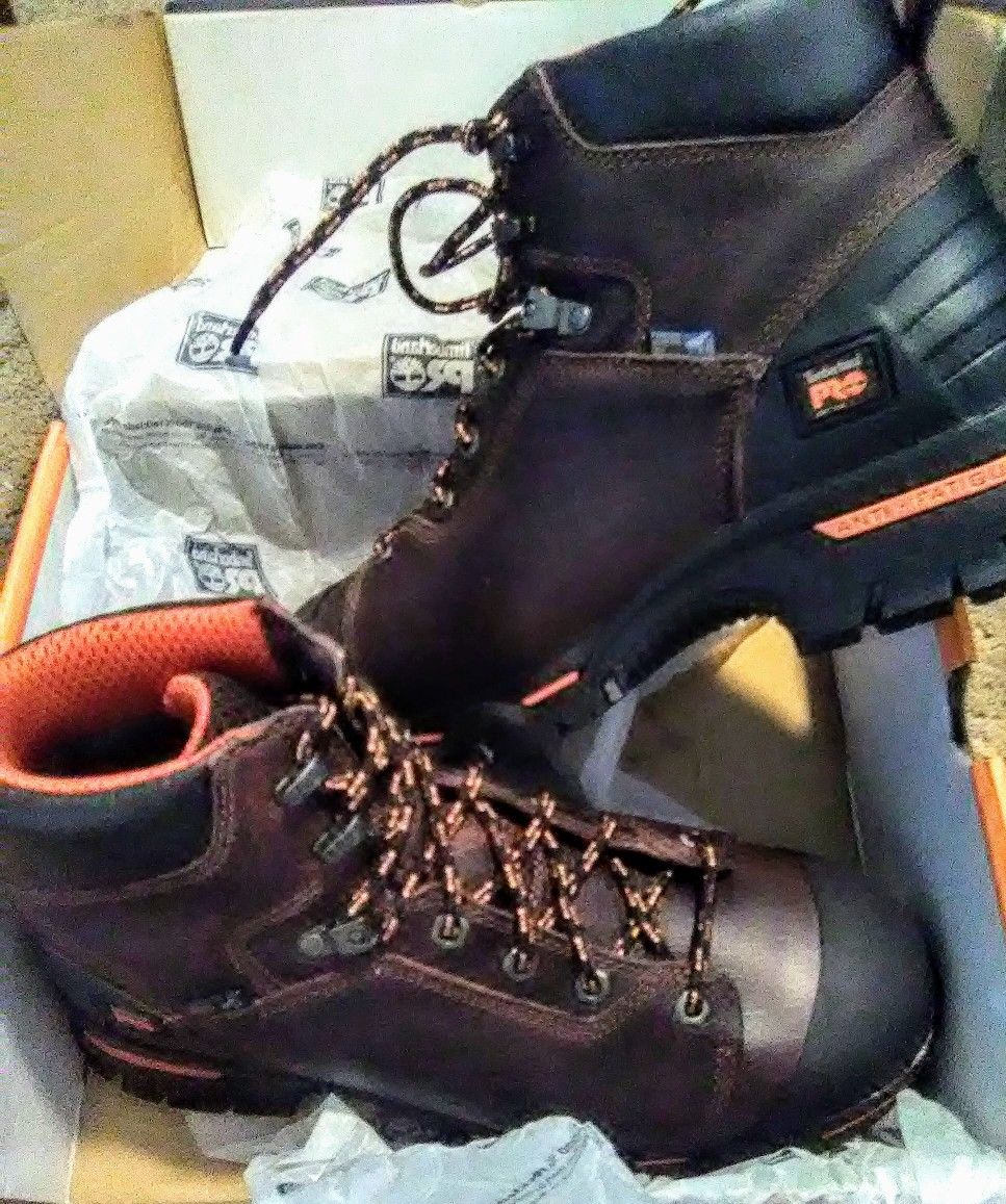 NEW TIMBERLAND PRO ENDURANCE MENS WORK BOOTS SIZE 9-1/2