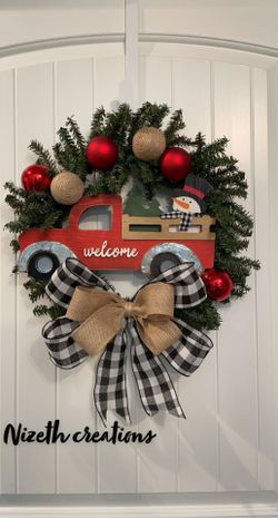 Handmade Christmas wreath