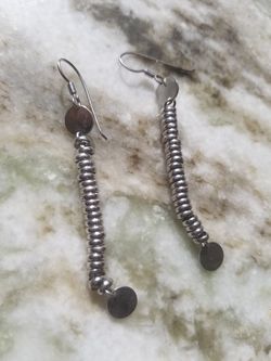 925 Sterling Silver Drop Earings