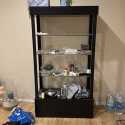 Glass Shelf display