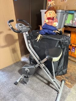 Fold up Stationary Bike