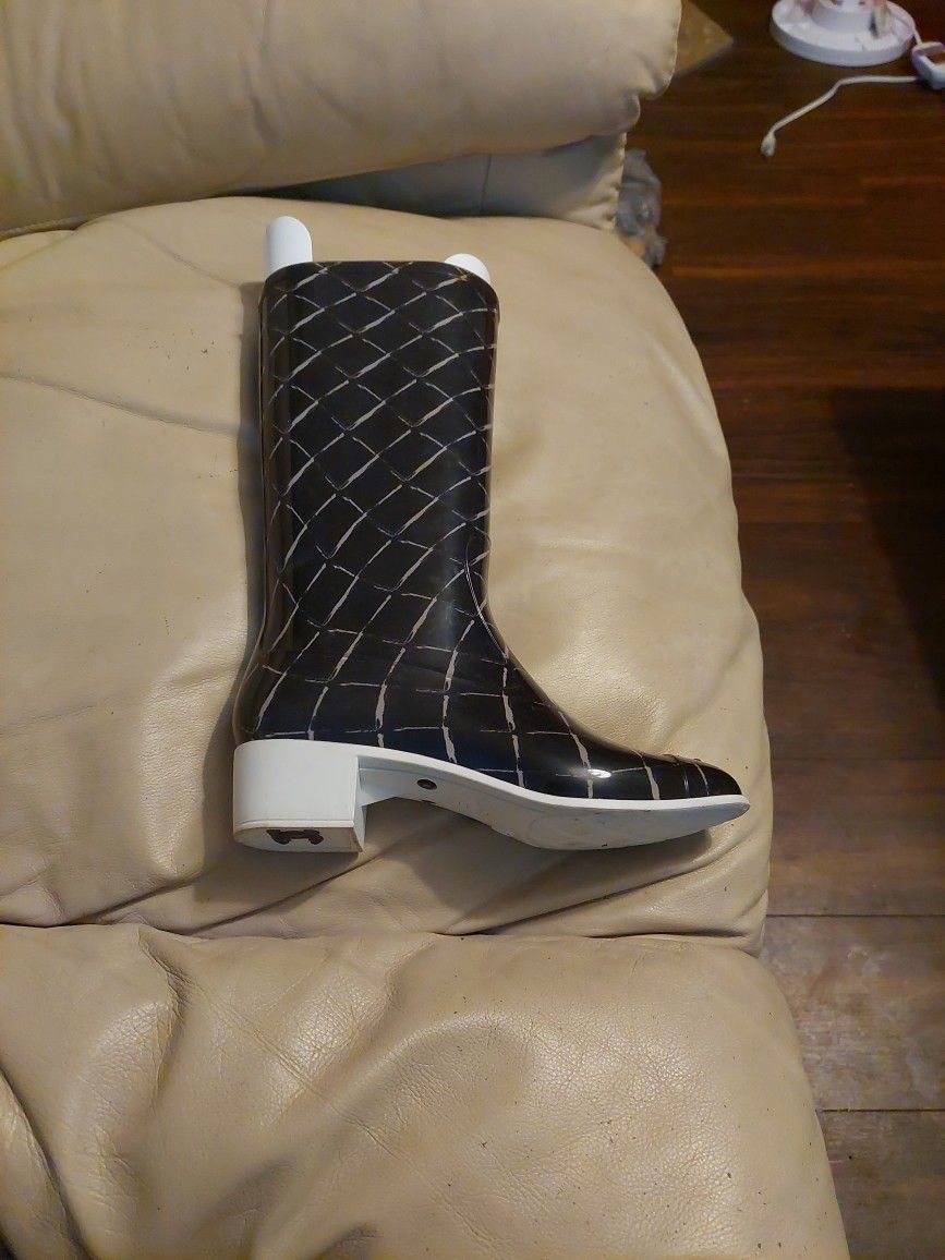 Chanel Rain Boots