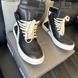 Rick Owens Geobasket Sneakers 