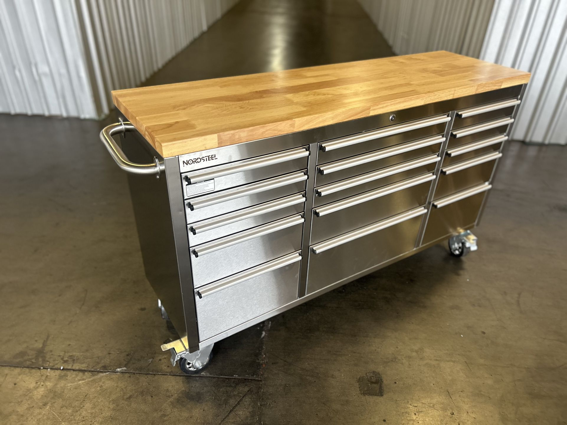 Heavy Duty Brand New Stainless Steel Tool Chests Toolbox With Work Top