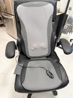 HoMedics Shiatsu Back Massager Seat Cushion with Remote – Good Condition