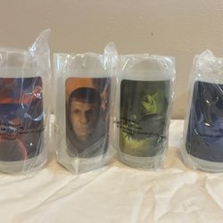 Vintage Star Trek Cups