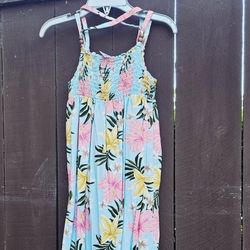 Summer Floral Girl Dress 5t