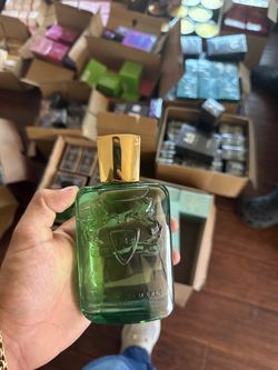 Parfums de Marly Green Fragrance Bottle