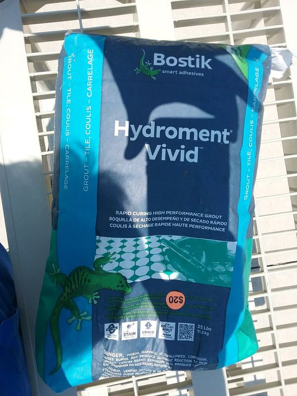 Bostik Hydoment Vivid Grout Bone Color for Sale in Taylors, SC - OfferUp
