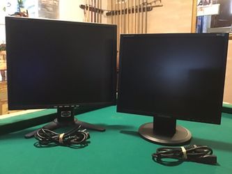 Computer Monitors-Blow Out Special Present your best offer Read Description)