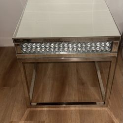 Brand New Luxury Mirror End Tables 