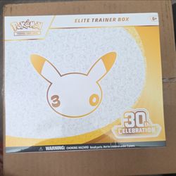 Pokémon TCG 30th Celebration Elite Trainer Box