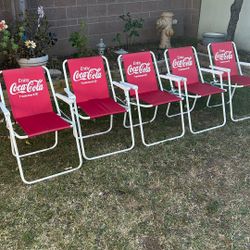 Coca Cola Folding Chairs
