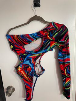 Multi color woman’s body suit