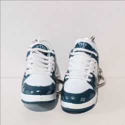 MINI NIKE CROSS TRAINERS | "LV BLUE" | KEYCHAIN SET  | NEW IN BOX