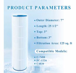Pool filters 4 Brand New  never used