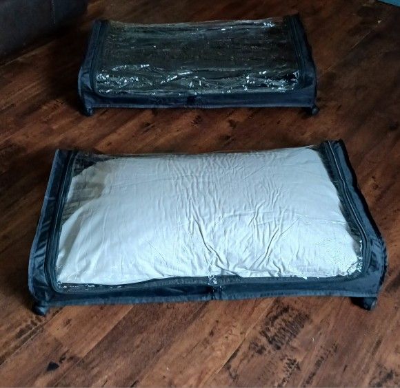 2 Pack Under Bed Storage Containers On Wheels. 