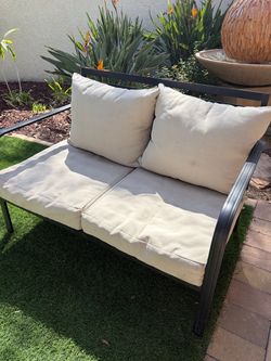 Outdoor furniture love seat $50