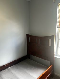 Brown Twin XL Bedframe