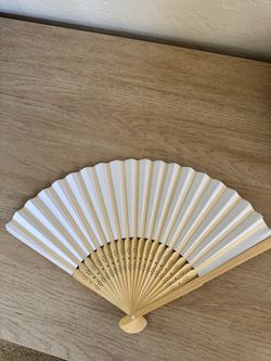 Paper Folding Hand Fan 29ct