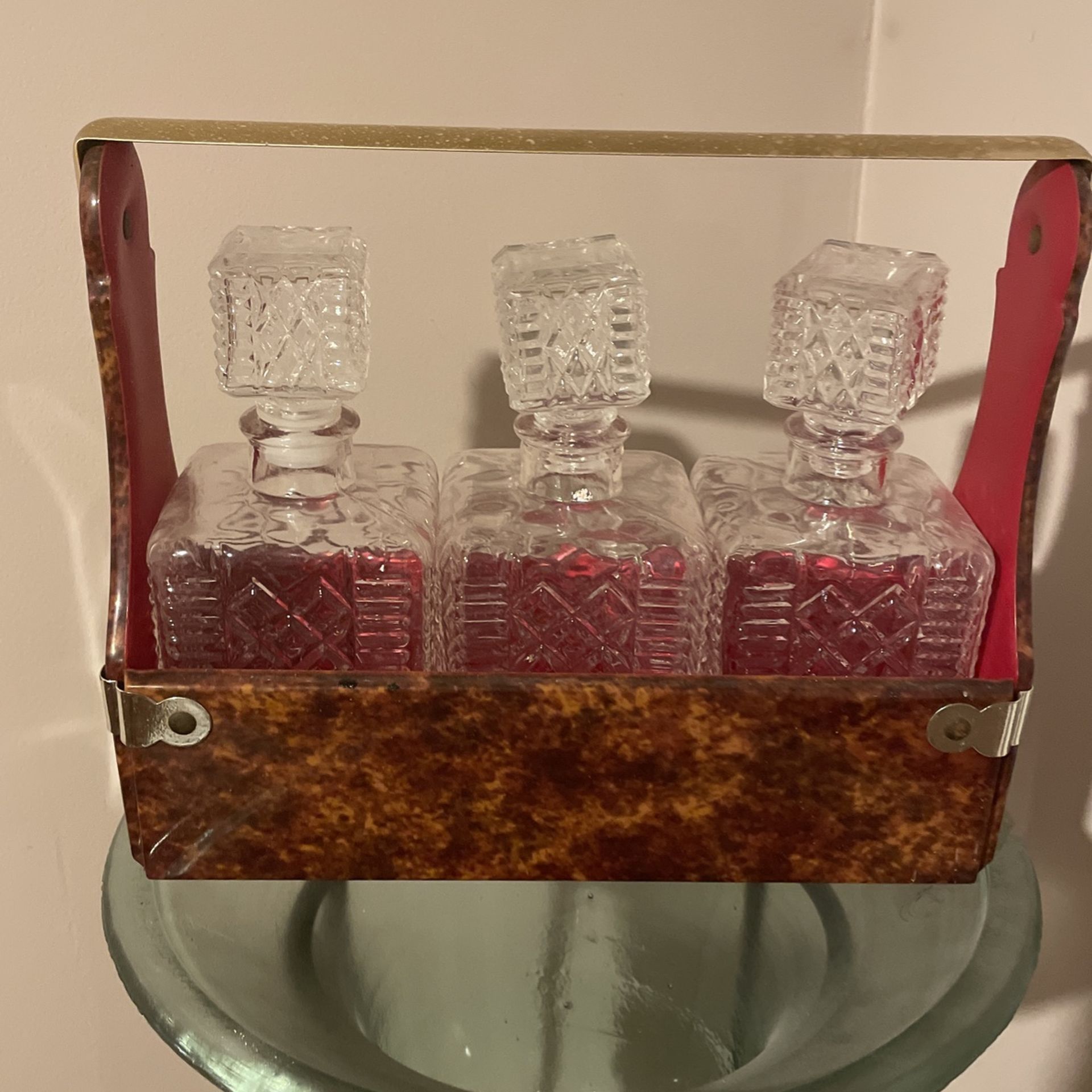 Decanter Vintage 3 Bottles for Liquors