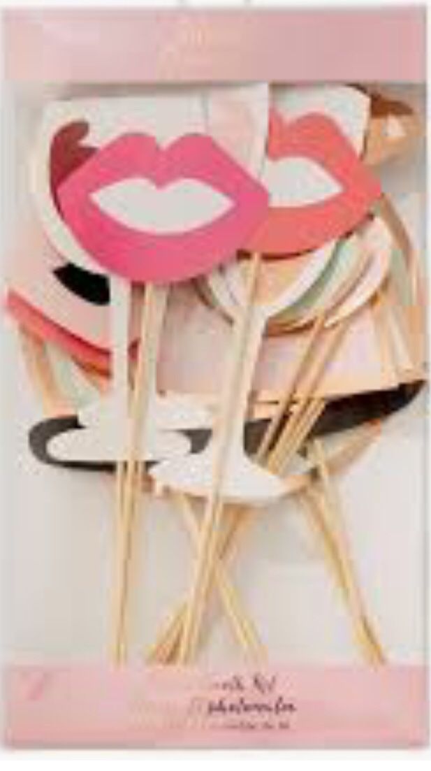 Photo props. For party or photo booth.