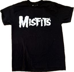 Vintage Misfits Band Tee with Front and Back Logo