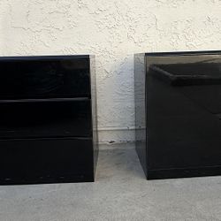 1980 Black Lacquer 4 Pc Set 