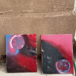 Planet Canvas Paintings 