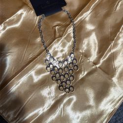 Worthington silver-tone cascading circle statement necklace, $20 Great Mothers Day Gift 